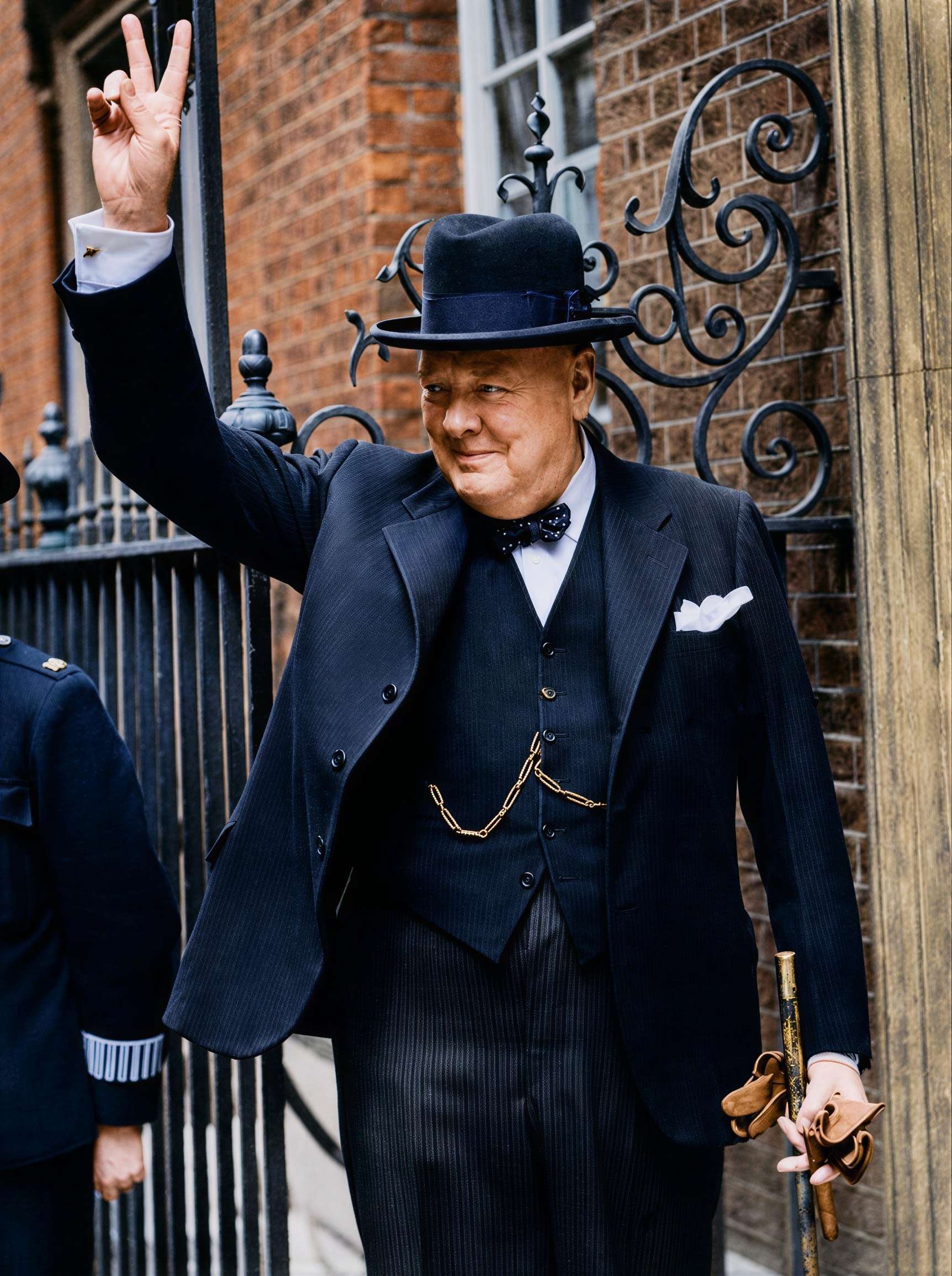 Winston Churchill, V for victory restored with Forevi